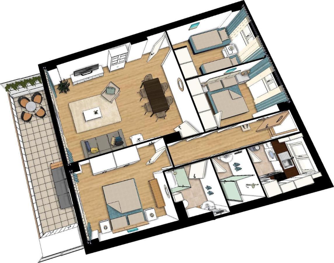 Garden Beach Apartment Torrevieja Dış mekan fotoğraf